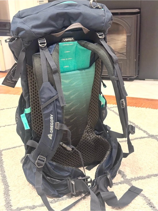 NWT Gregory Amber 34L Backpack Women Men Ajustable Hiking Camping Pack Navy main image 4